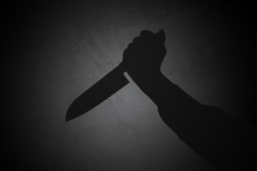 嫌がる妻を振り切り、とどめを刺す夫。